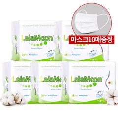 [라라코리아] 라라문 생리대 라이너/소형 (24p) [사은품 마스크10매증정], 4개, 24개입