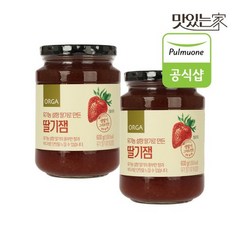 ORGA 유기농 설향딸기로 만든 딸기잼 600gx2병, 없음, 2개, 600g