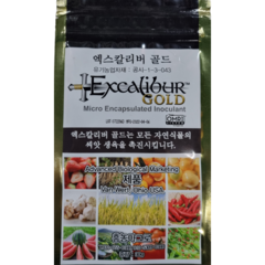 엑스칼리버골드 30g 근권미생물제재 유기농업자재 고추 참외 수박 인삼벼, 1개