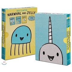 외뿔고래와 해파리 원서 페이퍼백 3종 세트 Narwhal and Jelly Collection 1-3 Box Set, Tundra Books (NY)