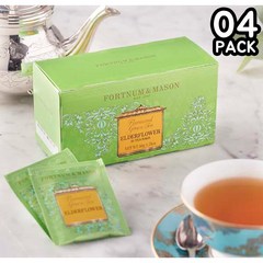 그린 티 엘더플라워 티백 25개입 4팩 Green Tea with Elderflower