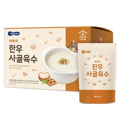 베베쿡 한우사골육수 200g 8개