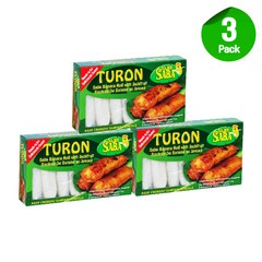 Turon Saba Banana Roll with Jackfruit 3 Pack 투론 사바 바나나롤 x 3팩, 454g, 1set