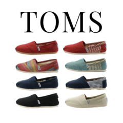 [항공배송] TOMS 탐스 클래식 슬립온 TOMS 가벼운 신발여성 플랫 슬립온 슈즈 신발 15종