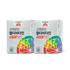 멀티비타민 올인원 종합비타민 이지 작은정제 120정 X 2개4개월분, 멀티비타민 올인원 이지 120정 x 2개, 쇼핑백 X, 2개