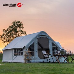 Westfield Outdoor 웨스트필드 에어텐트 10평 일체형, 8인용385*260*200cm, 아이보리