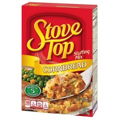 크래프트 스토브 탑 콘브레드 스터핑 믹스 170g 6팩 Kraft Stove Top Cornbread Stuffing Mix, 6개