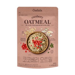 Oatlala 오트랄라 코코베리 오트밀 300g 1개