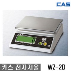 카스 디지털 전자저울 WZ-2D, 6kg, 혼합색상