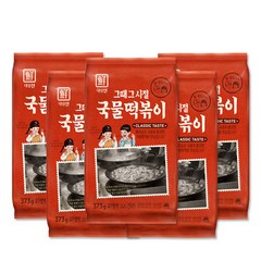 대림선 그때그시절 국물떡볶이 373g * 5팩, 5개