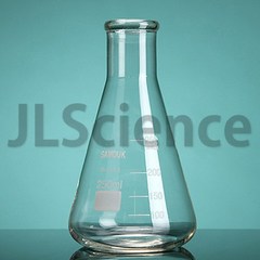 [JLS] 강화유리 삼각플라스크 Boro3.3Glass ErlenmeyerFlask, 1개, 2000ml