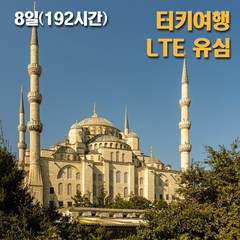 Turk Telecom 터키유심 8일 9일 10일 LTE 데이터전용유심, 8일 매일 LTE 1GB 총 8GB, 1개