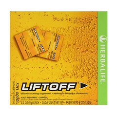 허벌라이프 미국정품 리프트오프 오랜지맛 30일분, 45g, 3개