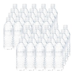 스파클 생수 무라벨, 500ml, 40개