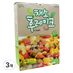 씨튼베이커리 유기농 채소 후레이크, 200g, 3개