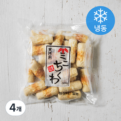 와카메 미니찌꾸와 봉어묵 (냉동), 500g, 4개