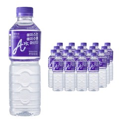 에이수 프리미엄 알카리수, 500ml, 20개