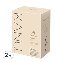 카누 바닐라 라떼, 17.3g, 24개입, 2개