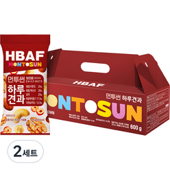 바프 먼투썬 하루견과 브라운 30p 세트, 2세트