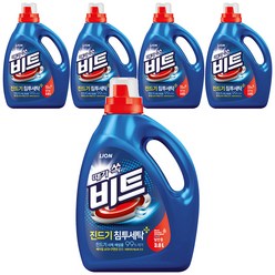 비트 진드기 액체세제 일반용 본품, 3L, 5개