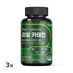 퍼니트 리얼 카테킨 800mg, 60정, 3개