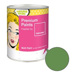 노루페인트 팬톤멀티 에그쉘광 다크그린계열 페인트 1L, 포레스트 그린(17-0230), 1개