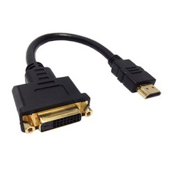 마하링크 HDMI M to DVI F 변환젠더 15cm H017
