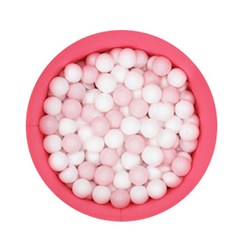 베베아인 아기 볼풀공 200p, 핑크, 화이트(랜덤발송)