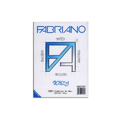 파브리아노 슈찌 스케치패드 화이트커버 SP03 120p 90g, A4, 1개