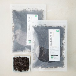 해맑은번영 유기농 인증 찢은 김자반, 50g, 2개