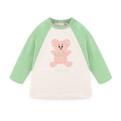 밀크마일 아동용 젤리곰 라글란 티셔츠