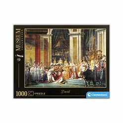 코리아보드게임즈 명화 컬렉션 나폴레옹 1세의 대관식 직소퍼즐 C31416, 혼합색상, 1000피스