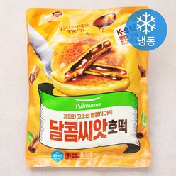 풀무원 달콤씨앗 호떡 (냉동), 1개, 400g