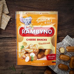 람비노 스낵 치즈 오리지널, 75g, 1개