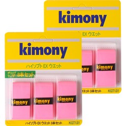 키모니 하이소프트 EX 오버그립 KGT131 6p, 핑크