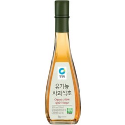 대상 유기농 청정원 사과식초, 350ml, 1개