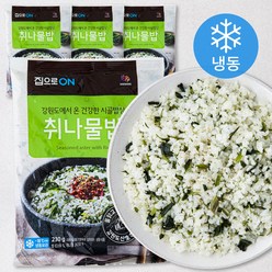 집으로온 취나물밥 (냉동), 230g, 4입