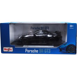 마이스토 1 : 18 포르쉐 911 GT3 프리미어 다이캐스트, 블랙