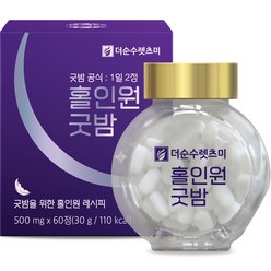 더순수렛츠미 홀인원굿밤 30g, 60정, 1개