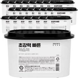 브라운 라이프 초강력 빠른 제습제, 250g, 24개