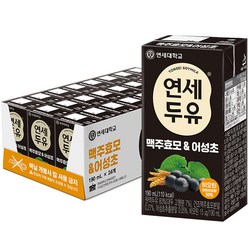 연세두유 맥주효모 앤 어성초, 190ml, 24개