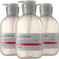 일리윤 울트라 리페어 딥 모이스춰 워시, 500ml, 3개