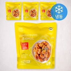 푸딩팩토리 싱글팩토리 한입치킨 핫후라이드 (냉동), 170g, 4개