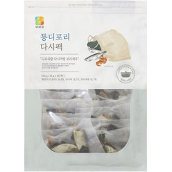 석하 해물맛 육수진한 통디포리다시팩, 540g, 1개