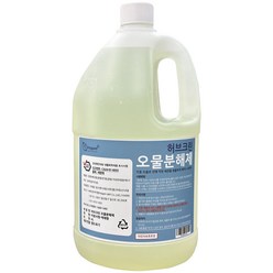 허브크린 오물분해제, 4L, 1개