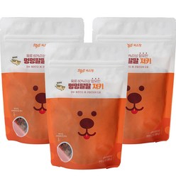 씨스팡 멍멍팔팔 져키, 황태맛, 200g, 3개