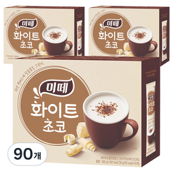 미떼 화이트 초코 분말, 30g, 90개