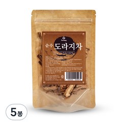 국내산 순수 도라지차(볶음), 50g, 1개입, 5개