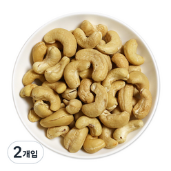 웰넛 자연두레 구운 캐슈넛, 1kg, 2개