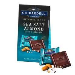 기라델리 씨솔트 아몬드 다크 초콜릿, 117.1g, 1개, Sea Salt Almond
